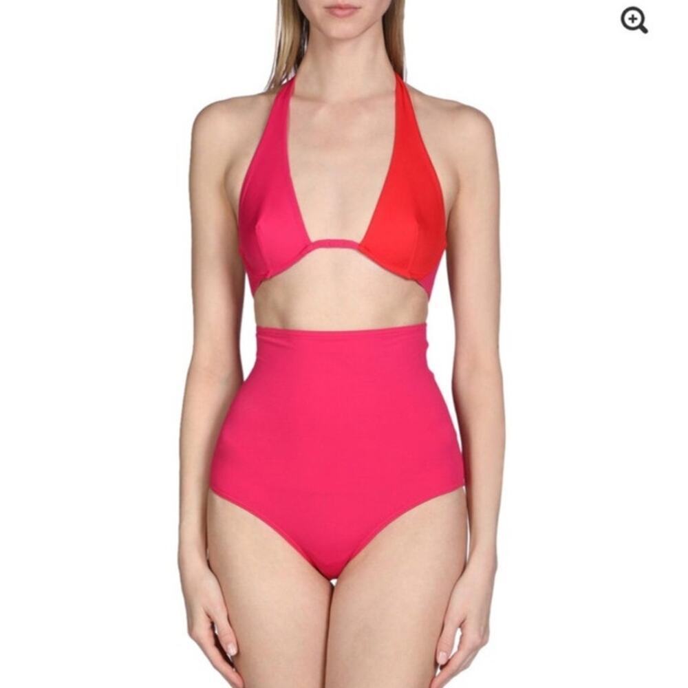 NWT Ephemera Wrap One Piece Swimsuit Size 4 - Picture 2 of 8